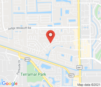 Google map image of location SW Sandalfoot Blvd, Boca Raton, FL 33428, USA